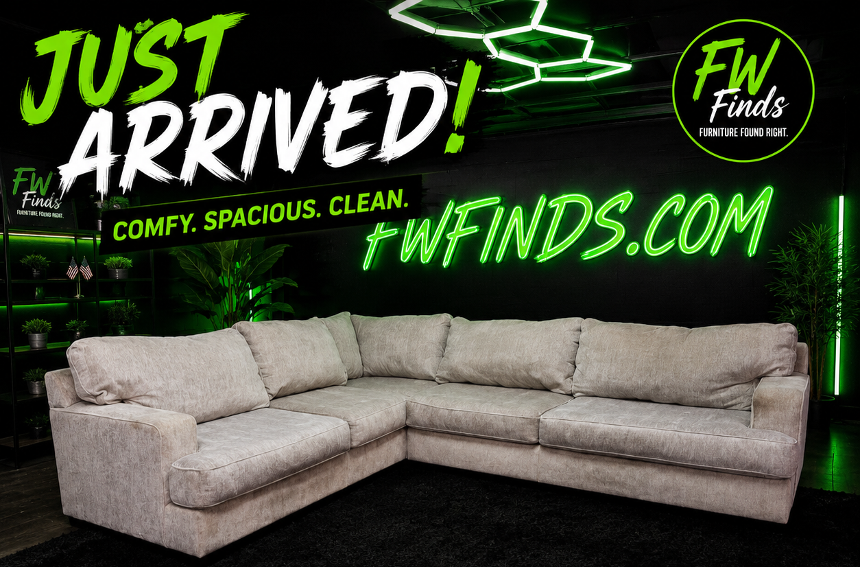 3-Piece Ashley Microfiber Sectional Sofa for sale in Fort Wayne, Indiana